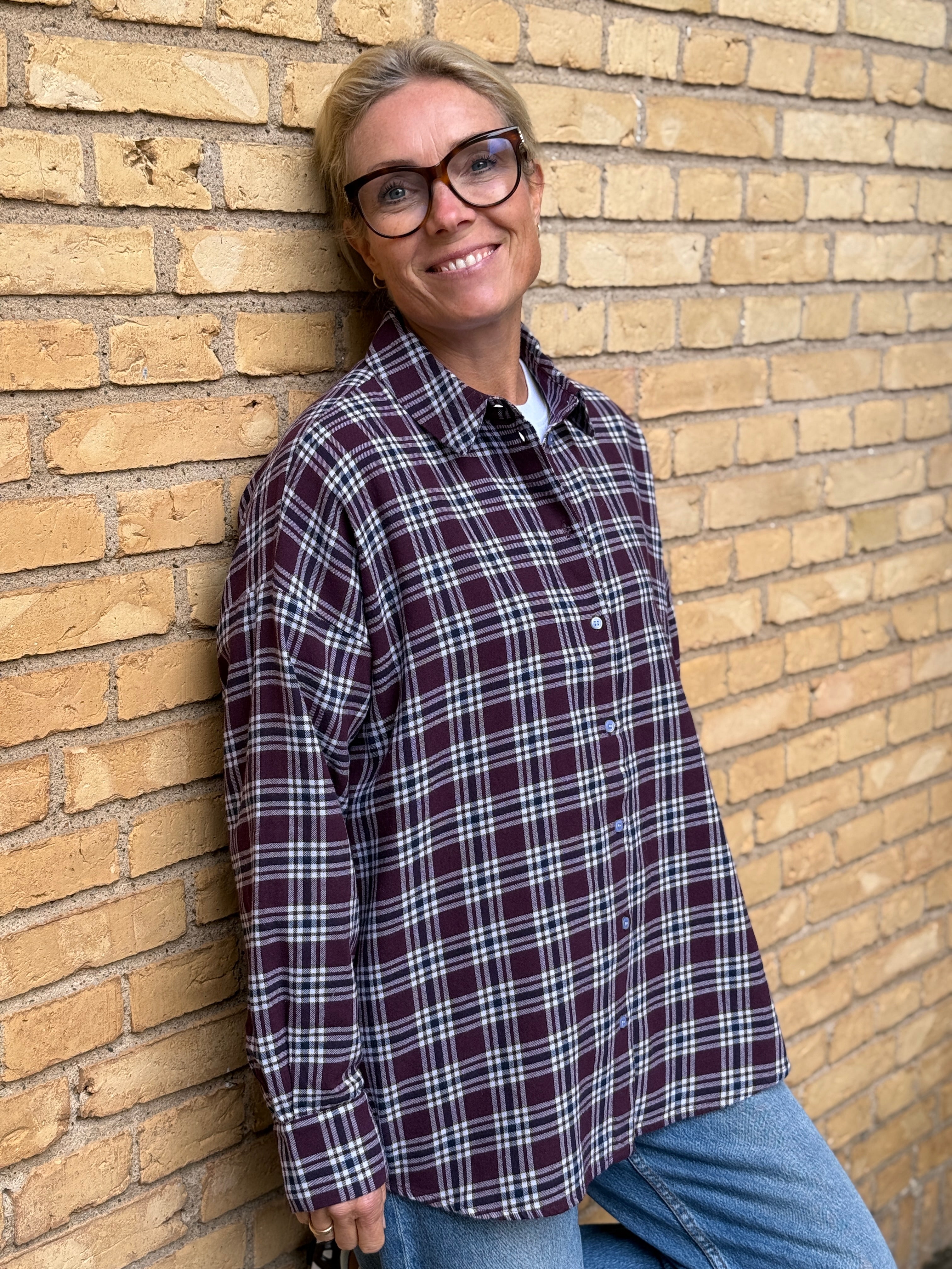 PCVIOLET Shirt - Plum Perfect